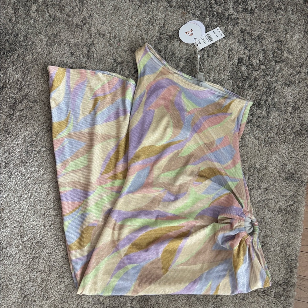 PQ Swim Coverup One-Shoulder Dress